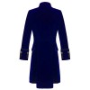 Mens Gothic Victorian Frock Mens Gothic Steampunk Tailcoat Blue Velvet Coat Mens Gothic Victorian Frock Mens Gothic Steampunk Tailcoat Blue Velvet Coat