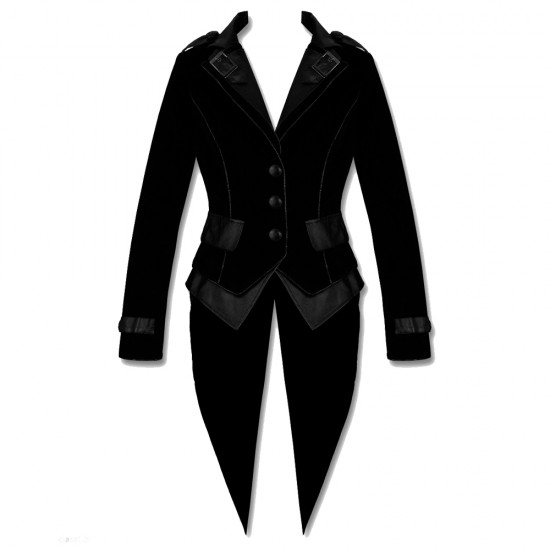Steampunk Goth Victorian Tailcoat Gothic VTG Coats 