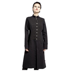 Ultra Band Women Gothic Coat Men Military Style Gothic Coat Alternative Gothic Clothing 