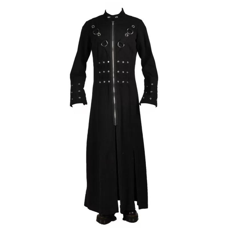 Black gothic sales trench coat