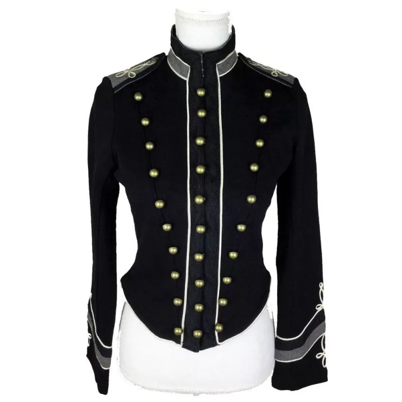 Denim & Supply Ralph Lauren Women Army Military Officer Embroidered ...