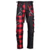 Men Gothic Pant Dead Threads Damned Checked Pant Red and Black Pant Men Gothic Pant Dead Threads Damned Checked Pant Red and Black Pant