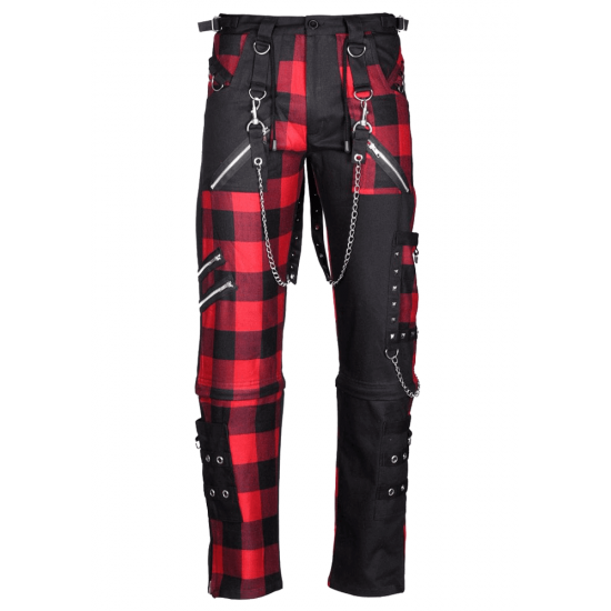 Dead Threads Mens Damned Checked Pant Men Gothic Pant 