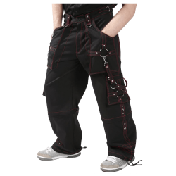 Men Thread Bondage Transformer Pant Men Gothic Pant 
