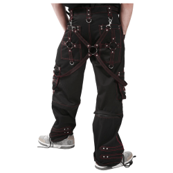 Men Thread Bondage Transformer Pant Men Gothic Pant 