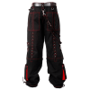 Men Gothic Trouser Cyber Red Thread Bondage Trouser Elite Pant Steampunk Pant Men Gothic Trouser Cyber Red Thread Bondage Trouser Elite Pant Steampunk Pant