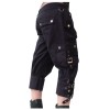 Women Clothes Unisex Gothic Rock 3/4 Shorts Lady Women Clothes Unisex Gothic Rock 3/4 Shorts Lady