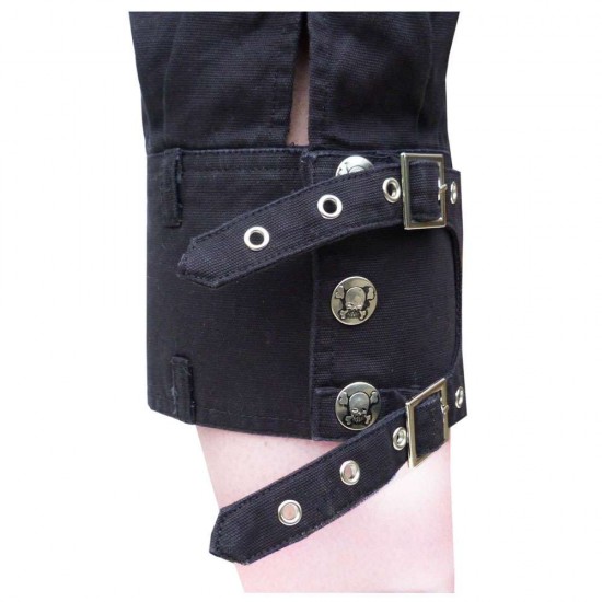Women Clothes Unisex Gothic Rock 3/4 Shorts Lady Women Clothes Unisex Gothic Rock 3/4 Shorts Lady
