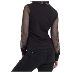 Women Nasty Net Mesh Hoodie 