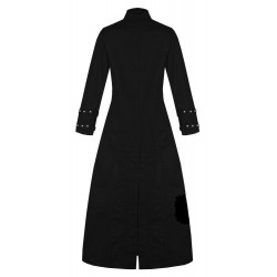 Mens Gothic Pinhead Hell Raiser Vampire Mens Trench Long Coat 