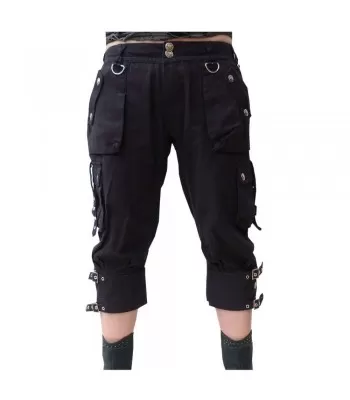 Women Clothes Unisex Gothic Rock 3/4 Shorts Lady  (2025)