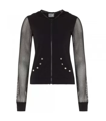 Women Nasty Net Mesh Hoodie  (2025)