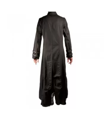 Men Handmade Pinhead HELLRAISER Coat Gothic Vampire Punk Mens Long Trench Coat (2025)