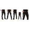 Men Long Pant with Strap and Zips Men Long Pant with Strap and Zips