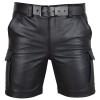 Mens Cargo ShortsReal Leather Club Casual Short Mens Cargo ShortsReal Leather Club Casual Short