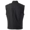 Men Gothic Sleeves Less Shirt With Metal Buttons and Studs Rock Style Vest