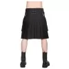 Men Gothic Punk Rock Kilt Union Postal Cotton Kilt