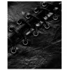 Punk Men Dieselpunk Waistcoat Black Gothic Faux Leather Men Gothic Vest  (2025)