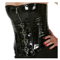 Women Victorian Vintage Corset Bustier Boned Buckle Overbust Corset