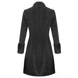 Mens Pentagramme Severin Black Mens Long Coat 