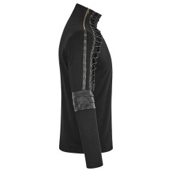 Axiom Mens Dieselpunk Armour Top Gothic Shirt 