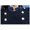 Womens British Style Slim Fit Wool Blend Trench Double Breasted Long Jacket Military Coat Womens British Style Slim Fit Wool Blend Trench Double Breasted Long Jacket Military Coat