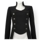 Women Gothic Coat Victorian Tail Coat Men's Steampunk Tailcoat Jacket Gothic Clothing