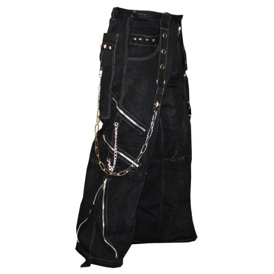Devil Fashion Punk Rock Man Black Summer Short Pant Devil Fashion Punk Rock Man Black Summer Short Pant