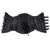 Women Black Leather Steel Boned Waist slimming Women Corset Women Black Leather Steel Boned Waist slimming Women Corset