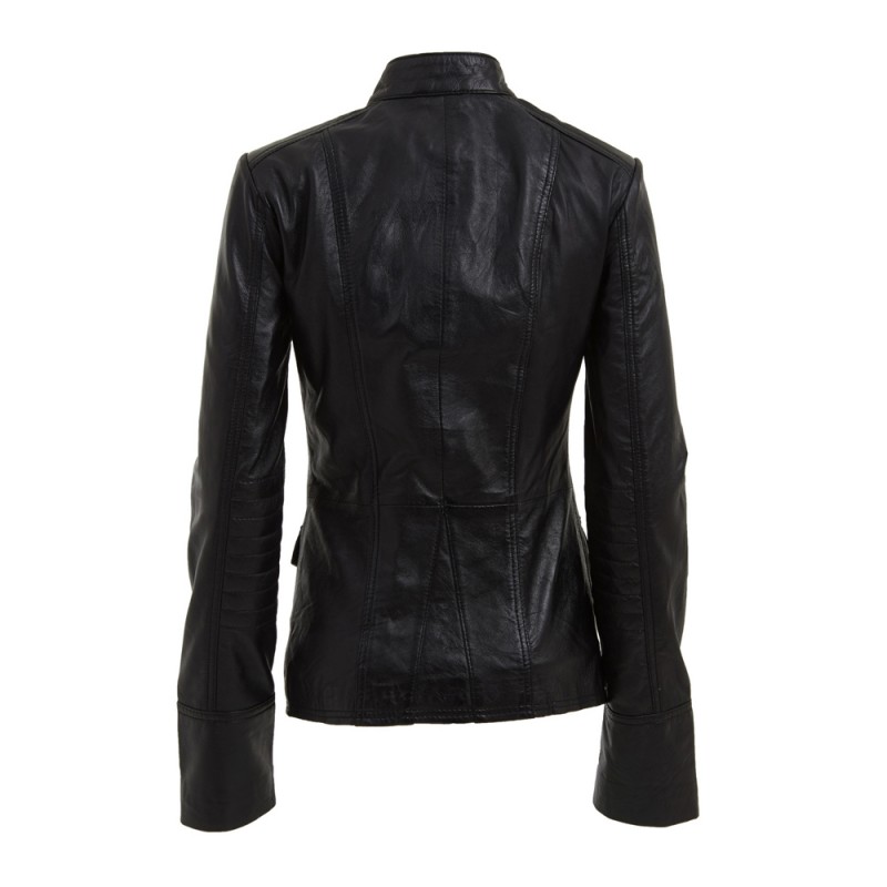 Women Military Coat Fashion Style Leather Jacket Blazer Coat Comfort & style