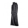 Men Black Gothic Coat Duster Coat UK Vintage Black Matrix Coat