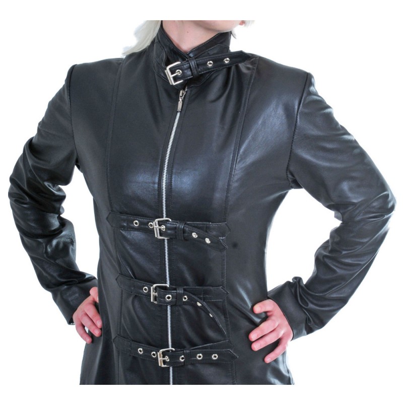 Women Gothic Trench Tailor Coat Steampunk Stylish Long Coat 