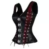 Women Corset Janyse Overbust Corset Faux Leather Shoulder Straps (2025)