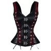 Women Corset Janyse Overbust Corset Faux Leather Shoulder Straps (2025) Women Corset Janyse Overbust Corset Faux Leather Shoulder Straps (2025)
