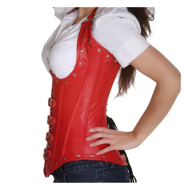 Women Sexy Underbust Corset Red Waist Training Clincher Corset (2025) Women Sexy Underbust Corset Red Waist Training Clincher Corset (2025)