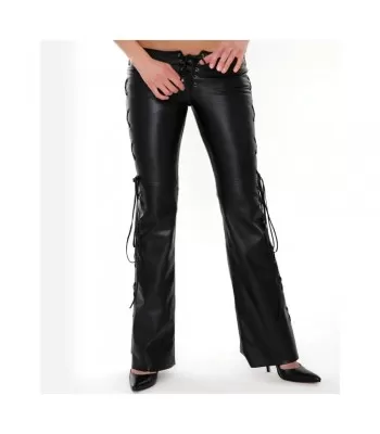 Women Faux Lace Up Club Pants  (2025)