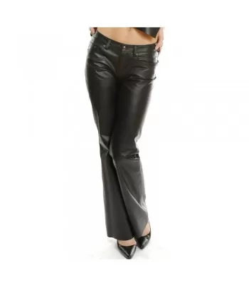 Women Fashion Leather Club Wear Pants  (2025)