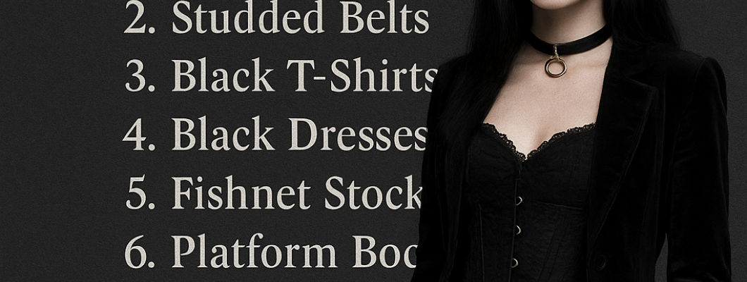 10 Gothic Fashion Essentials You Need in Your Wardrobe