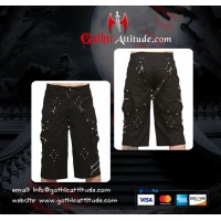 Men Gothic Shorts
