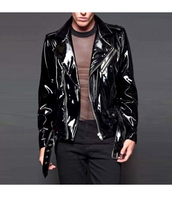 Handmade Gothic PVC Vinyl Jacket Biker PVC Jacket Punk Rock Jacket | Gothic Clothing (2025)