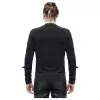 Men Steampunk Gothic Shirts Metal Studs Fashion Shirt Vintage Top