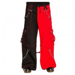 Men Gothic Bondage Pant Chain Goth Techno Punk Rock Gothic Pants 