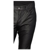 Men Gothic Pant Comfort Fit Pant Synthetic Leather Black PVC Pant Street Fashion Pant