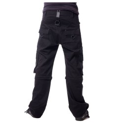 Men Gothic Black EMO Cotton Pant 