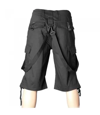 Goth Mens Shorts Black Punk Bondage Straps Short For Sale (2025)