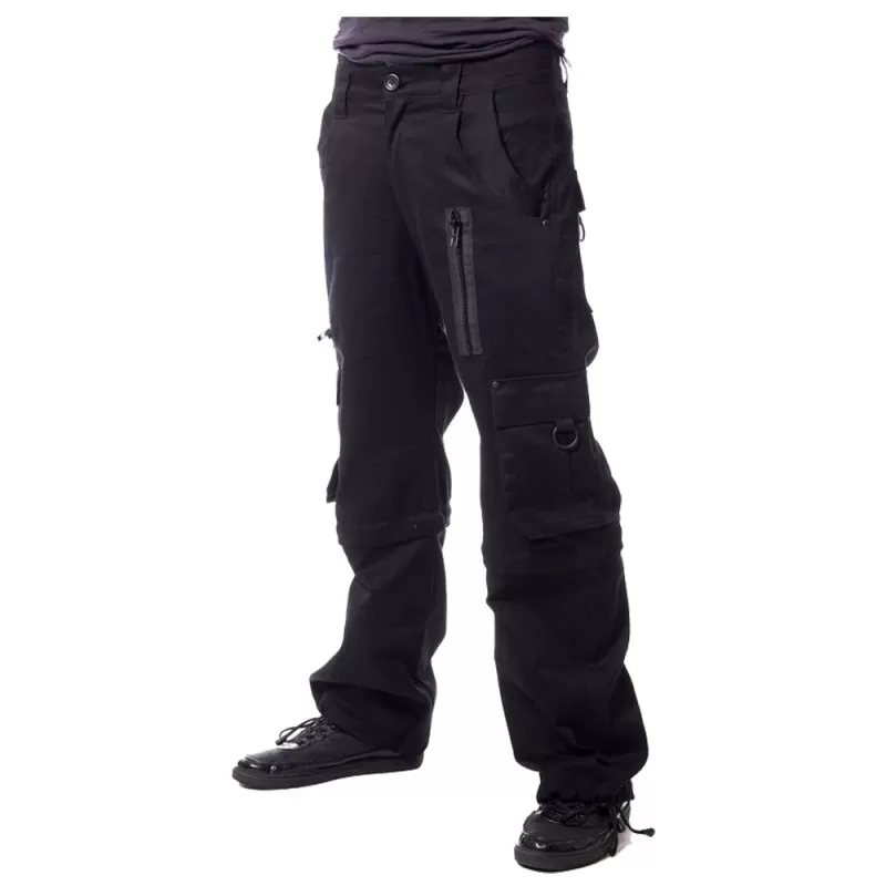 Buy Black Four Pocket Cargo Pants Pure Cotton for Best Price, Reviews, Free  Shipping