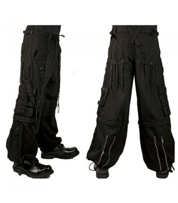 Men Gothic Pant Bondage Goth Steampunk Long Trouser Punk Emo Trouser