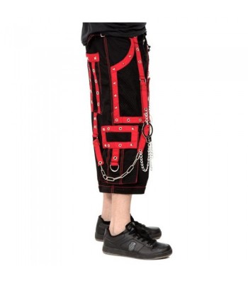 Men Gothic Pant Steampunk Bondage Trouser Cyber Punk Shorts Punk Emo Pants