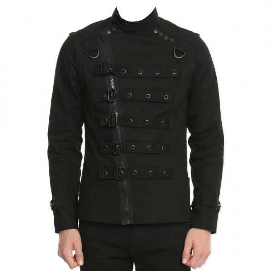 Men Psycho Bondo Punk EMO Gothic Jacket Men Gothic Jacket