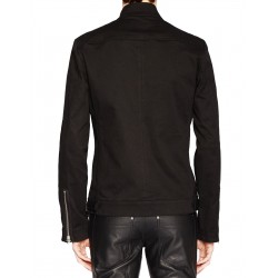 Men Biker Jacket Gothic EMO Motorcycle Style Punk Rock Jacket Men Coat 